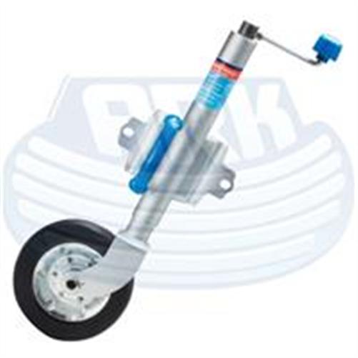 ARK JOCKEY WHEEL SWIVEL 8 INCH RUBBER WHEEL 350KG