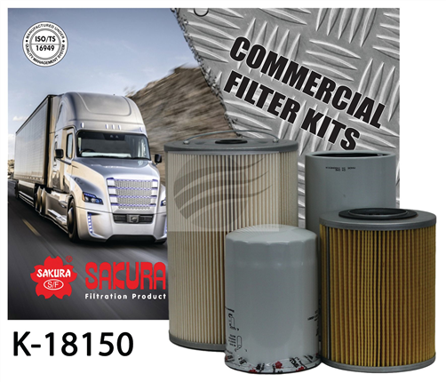 Sakura TRUCK FILTER KIT NISSAN GE13T & D CW385 CW440E CW445 K-18150