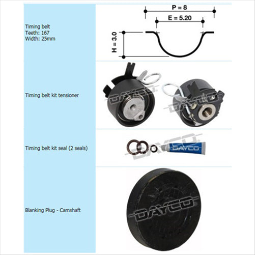 DAYCO TIMING KIT KTBA297