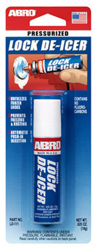 ABRO Lock De-Icer - 18g