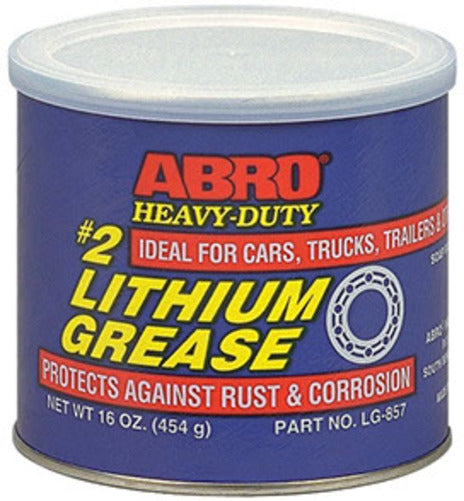 ABRO #2 Heavy-Duty Lithium Grease - 454g