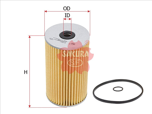 Sakura OIL FILTER FITS R2421P FO1567 O-1002
