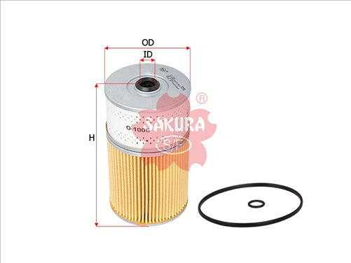 Sakura OIL FILTER FITS R2495P WR2495P FO1605 O-1006