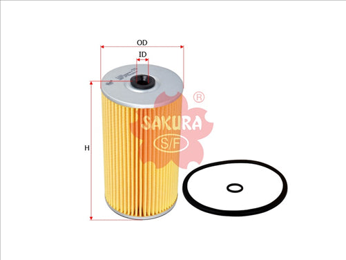 Sakura OIL FILTER FITS WCO123 15607-2260 O-1322