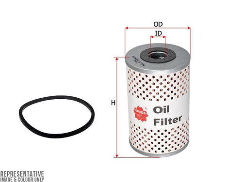 Sakura OIL FILTER FITS R2061P FO1781 O-5001