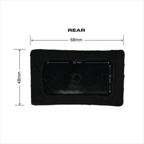 PEDAL PAD MITSUBISHI GALANT COLT LANCER 71-96 PP1275