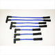 NGK SPARK PLUG LEAD SET - HOLDEN BLUE/BLCK I6 OHV -86 RC-HLK803