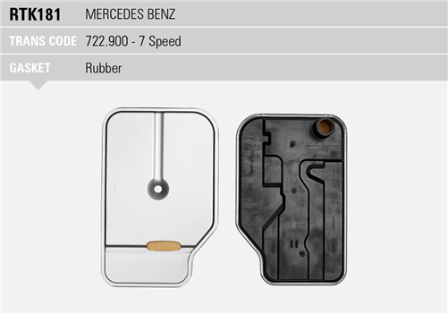 RYCO TRANS KIT - MERC 722.9 (7-SPEED) RTK181