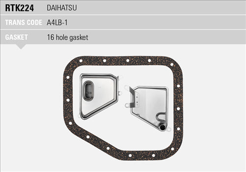 RYCO TRANS KIT - DAI A4LB-1 05-13 RTK224