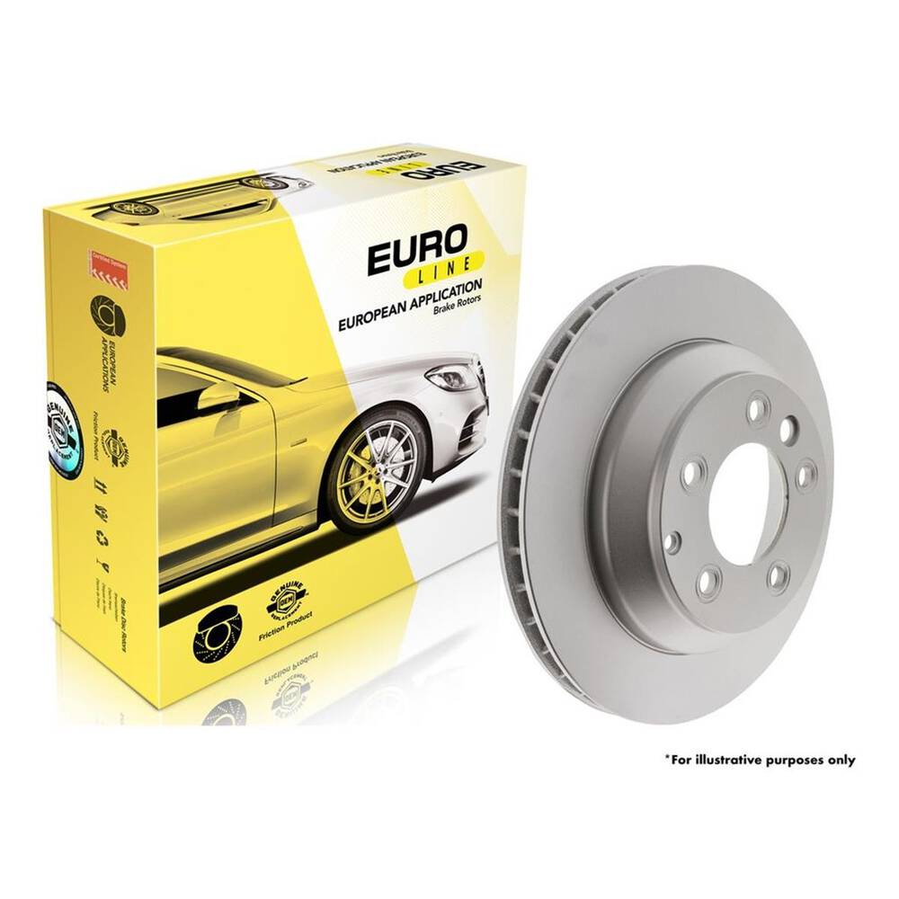 BREMTEC EURO-LINE BRAKE DISC ROTOR PAIR BDR25520EL