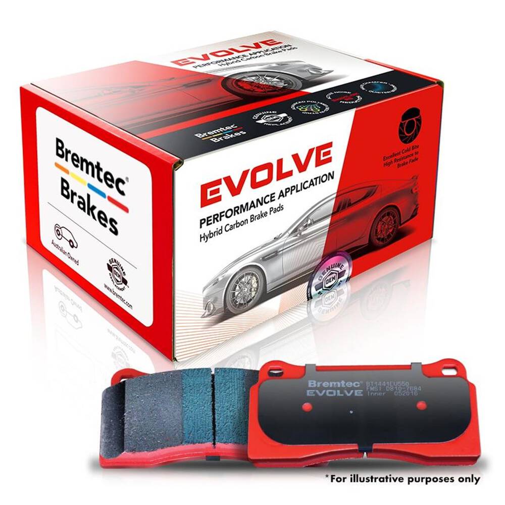 BREMTEC EVOLVE PERFORMANCE CERAMIC+ HOLDEN VF WALKINSHAW UPGRADE BT2350EV550