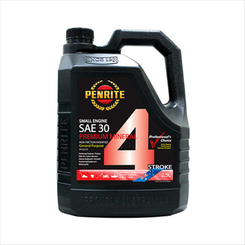 Penrite Small Engine 4-Stroke SAE 30 Engine Oil 2.5L