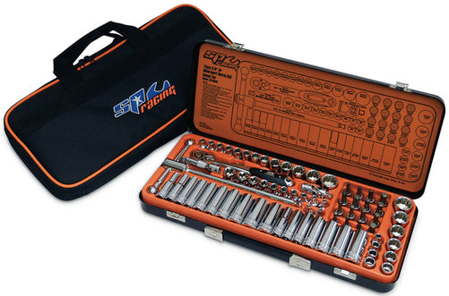 SP Tools Socket Set 72 pc 3/8"" Metric/SAE Motorsport