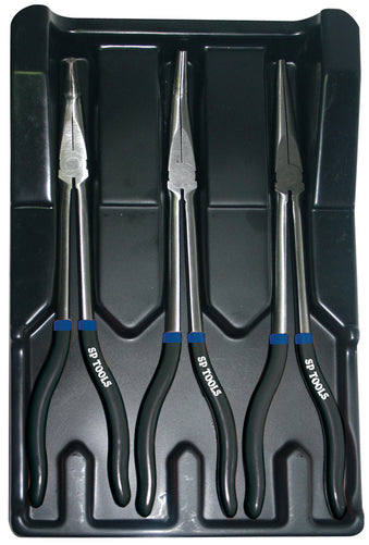 SP Tools 3pc Long Handle Plier Set
