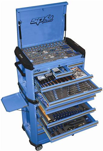 SP Tools 234pc Metric/SAE Concept Series Tool Kit - Blue