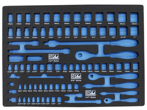 SP Tools Concept Series EVA Foam Tool Storage System