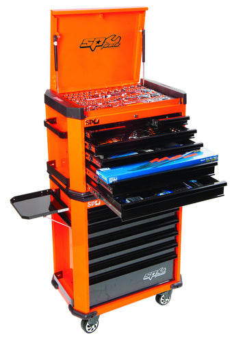 SP Tools 253pc ‘‘Motorsport’’ Series Concept Tool Kit - Orange