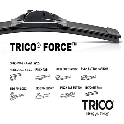 TRICO FORCE BEAM WIPER BLADE 400MM (16 INCH) TF400