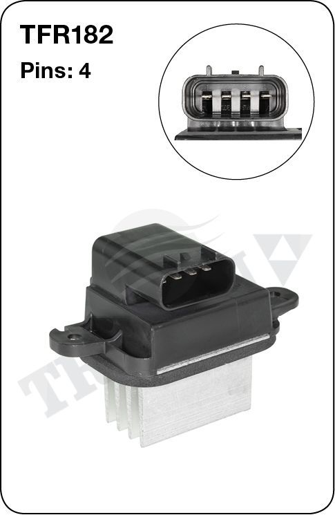 TRIDON HEATER FAN RESISTOR TFR182