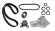 Mitsubishi CAM BELT KIT MITSUBISHI 2.4L 4G64 SOHC 16V INCL. WATER PUMP