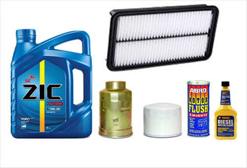 Toyota Caldina 2C full service pack, OIL FILTER AIR & FUEL FILTER