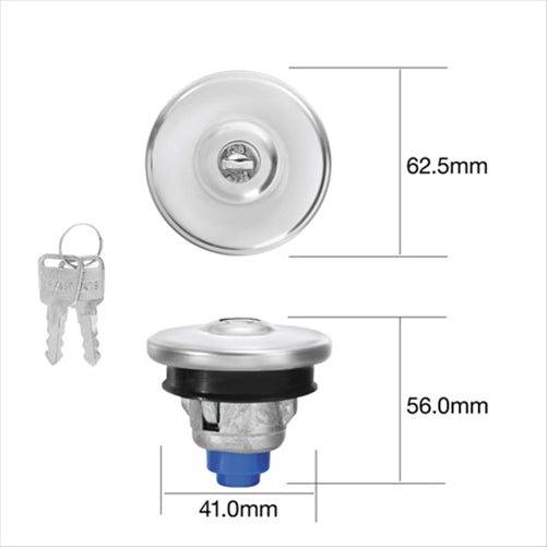 TRIDON LOCKING FUEL CAP TL40