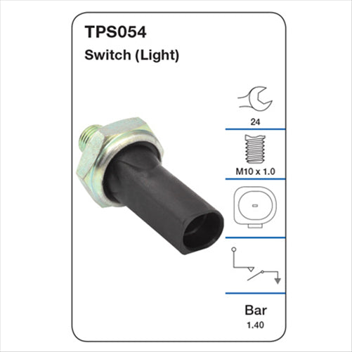 TRIDON OIL PRESSURE SWITCH (LIGHT) TPS054