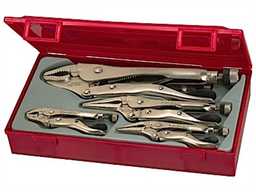 5PC POWER GRIP PLIER SET TTVG05