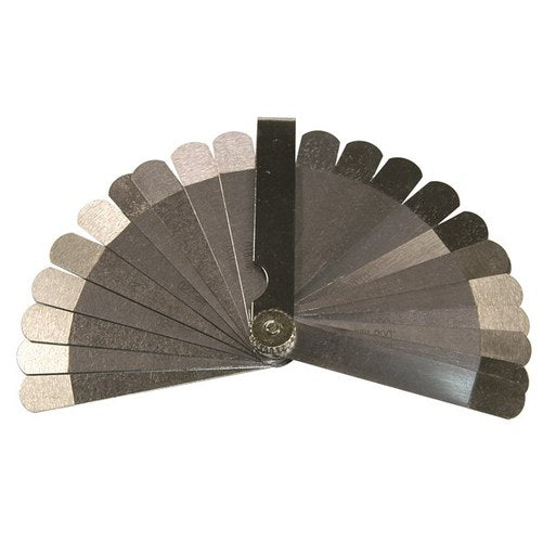 Toledo Feeler Gauge - Dual Straight 22 Blade Metric/Imperial (0.102mm (0.004”) – 0.686mm (0.027”))