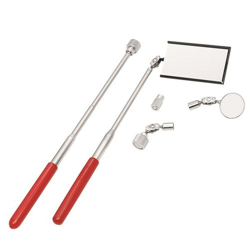 Toledo Inspection Mirror & Pick-Up Tool Set Telescopic