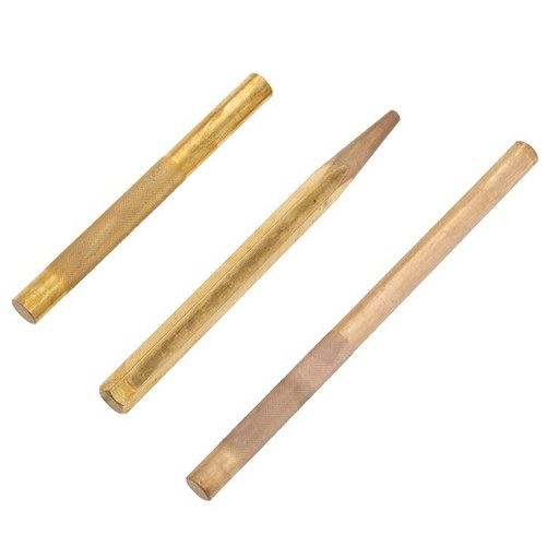 Toledo Brass Drift Punch Set - 3 Pc.