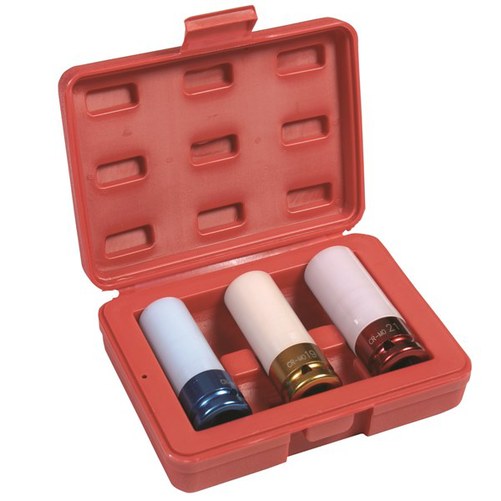 Toledo Wheel Nut Socket Set - Metric 3 Pc.