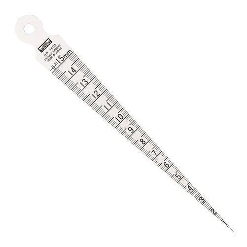 Toledo Taper Gauge - With Hanger Hole 1-15mm