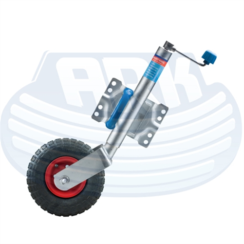 ARK JOCKEY WHEEL SWIVEL 10 INCH PNEUMATIC WHEEL 136KG