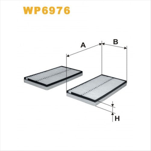 WIX CABIN AIR FILTER - BMW 5&6 SERIES
