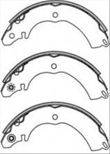 XP BRAKE SHOE REAR - MITSUBISHI MIRAGE COLT 2003 on