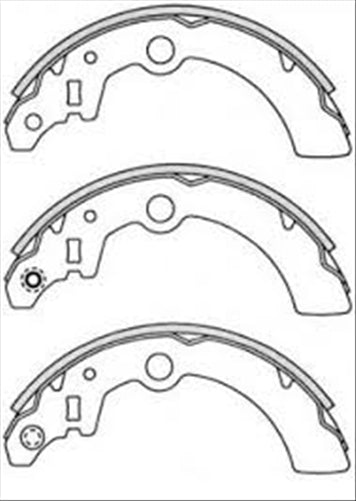 XP BRAKE SHOE REAR SUZ IGNIS HOL CRUIZE 180 X