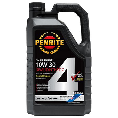 Penrite Small Engine 4-Stroke 10W-30 Engine Oil 5L