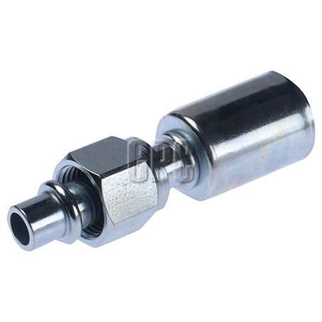 OEX Steel Fitting # 8 FOR - Beadlock #8 Straight