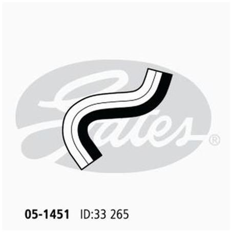 Gates Radiator Hose Upper 05-1451