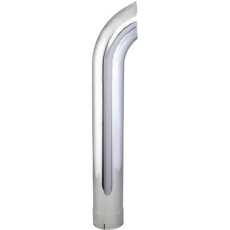 Donaldson Stack Pipe Chrome Curved 4Odx4 P206386