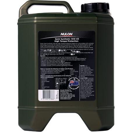 Nulon High Torque Diesel 15W-40 Engine Oil 10L SSD15W40-10