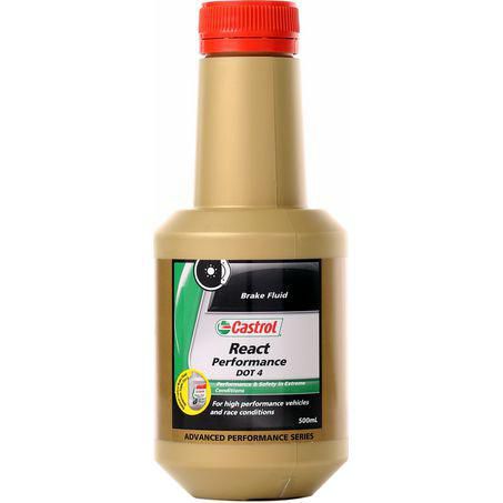 CASTROL REACT PERFORMANCE DOT 4 BRAKE FLUID 500ML 3377737