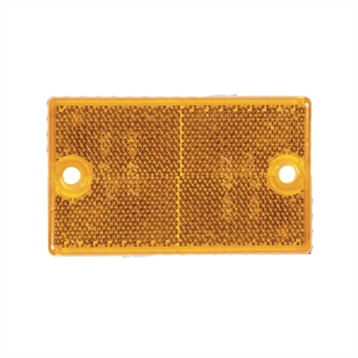 Narva Reflector Rectangle Amber 43 x 72mm - 2 Pce
