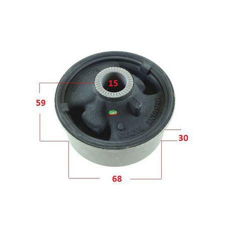 SAS AUTO PARTS SAS Front Lower Inner Control Arm Bush BU221