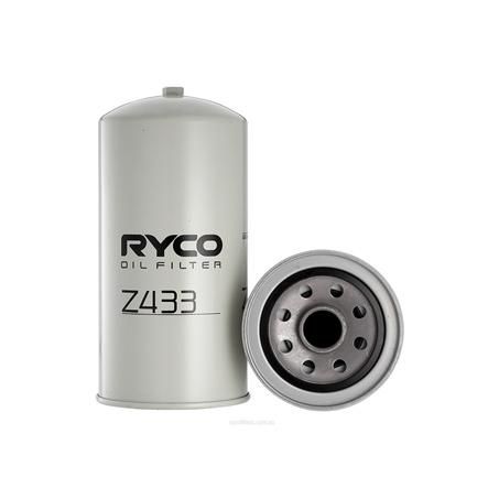 RYCO OIL FILTER - (SPIN ON) NISSAN/MITSUBISHI Z433