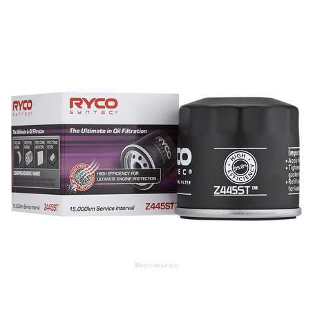 Ryco Syntec Spin-on Oil Filter Z445ST