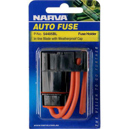 Narva IN LINE WATERPROOF STANDARD BLADE FUSE HOLDER 30A 1 PCE