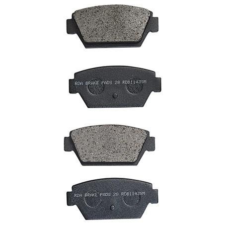 RDA BRAKES RDA GP Max General Purpose Low Metallic Brake Pad Set RDB1143