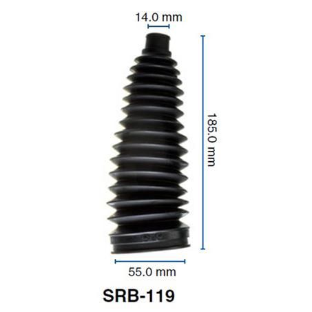 KELPRO Steering Rack Boot Kit